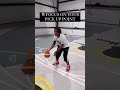 Drills for better shooting off the dribble