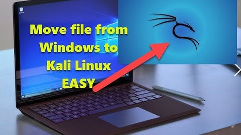 Transfer Files from Windows to Kali Linux fast