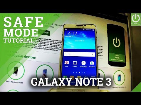 SAMSUNG Galaxy Note 3 Safe Mode / Enter & Quit Safe Mode