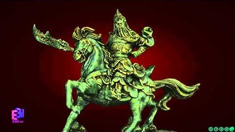 Tượng Quan Công đi tuần