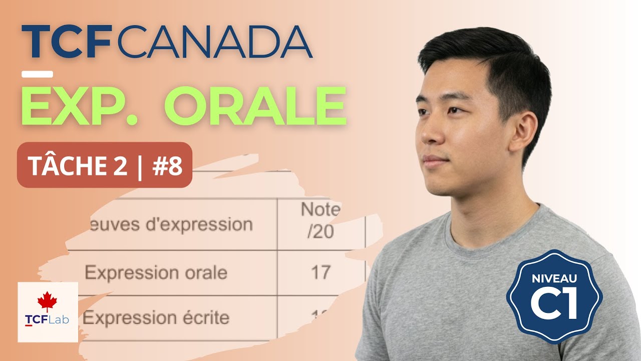 TCF | Simulation Expression Orale Tâche 2 (Niveau C1) | #8 Séjour à la montagne