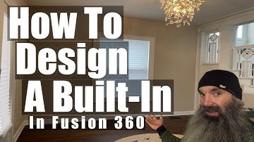 How To Design A Built-In Cabinet in Fusion 360