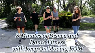 8 Minutes of Disney and Dance Fitness With Keep On Moving KOM