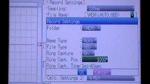 Use the Ring Capture Feature to Acquire Only the Most Recent Data
