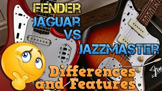 Fender JAZZMASTER vs JAGUAR: Features and Differences (Woods, Controls, Pickups, and Prices)
