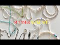 (eng cc) SUMMER NECKLACE HAUL 🌼세상 모든(?) 예쁜 목걸이들 aka. 하늘아래 같은 진주는 없다🐚(진주목걸스 입문템 🥚)