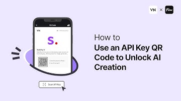 How to Unlock AI Creation with an API Key QR Code.