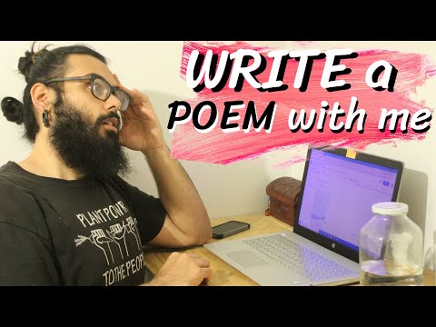 Writing a Poem ON YOUTUBE. Did it Work?!