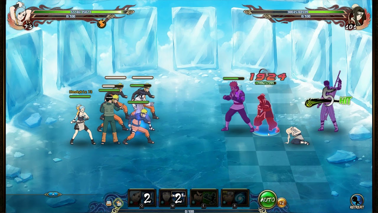 Naruto Online 3.0  - Ninja Exam 103 Water Main