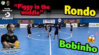 Rondo - Bobinho - Piggy in the Middle - #Soccer #Futsal Drills