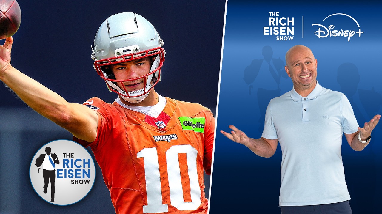 Did Drake Maye Just Get Asked the Most Cringe Question of the NFL Offseason?  | The Rich Eisen Show