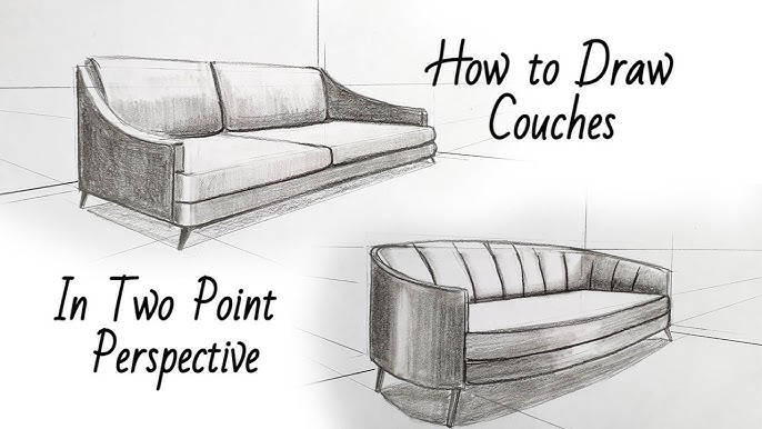How To Draw Furniture A Beginners