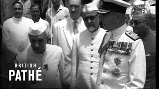 Mountbatten Attends Defence Talks In India (1963)
