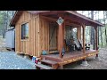 Off grid cabin tiny home part 2