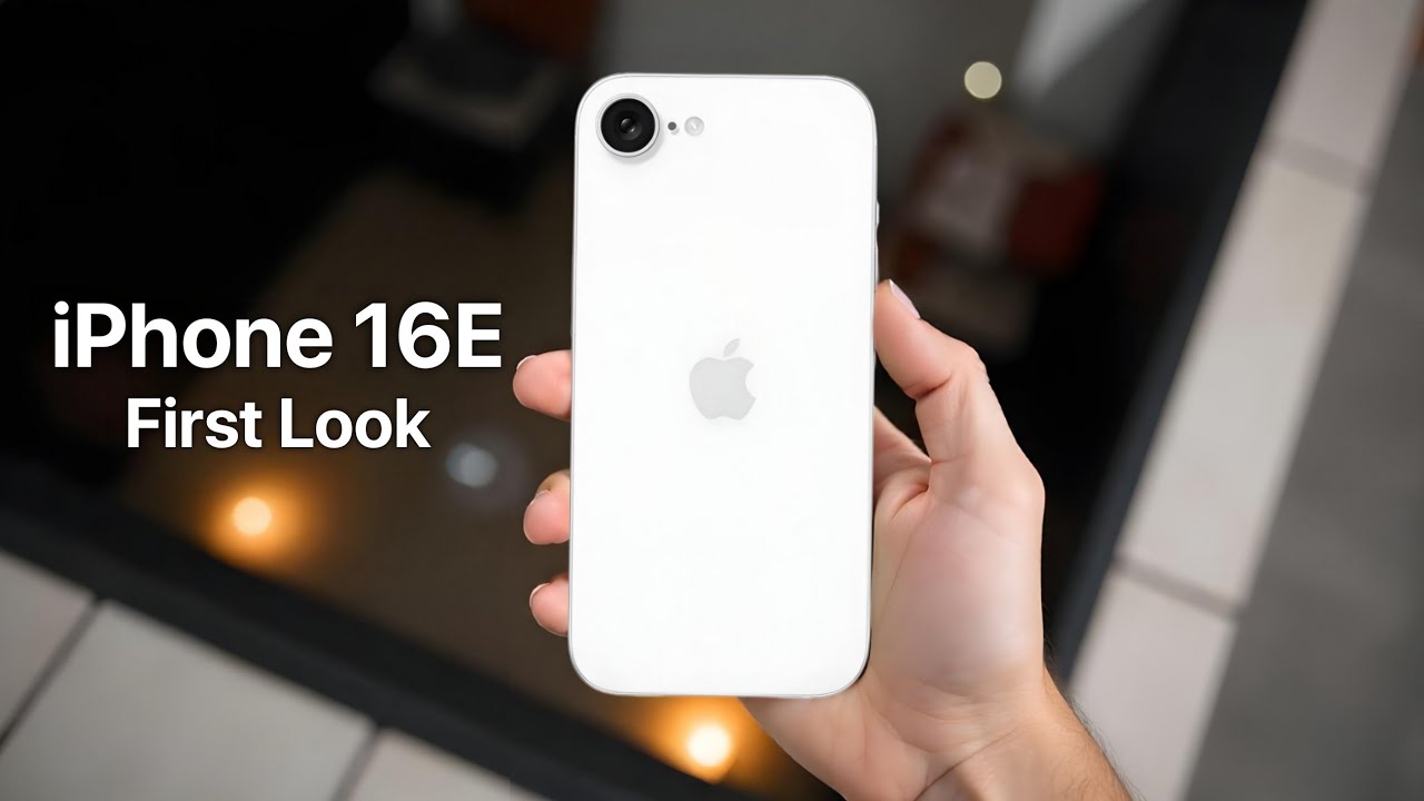iPhone SE 4 2025 First Look Launch