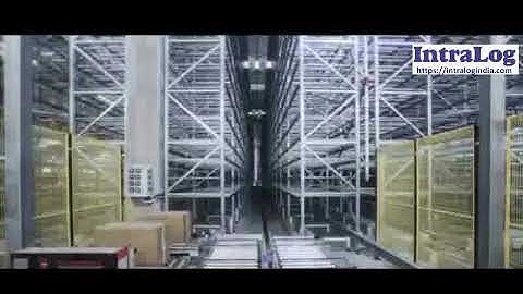 Small Parts Warehouse With Shuttles To Minimize Travel OF Miniload Stacker Cranes