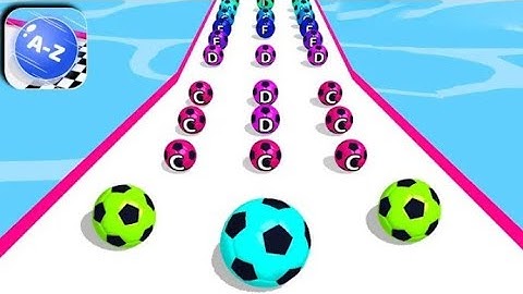 AZ Run Gameplay All Levels iOS,Android Walkthrough Mobile Game Ball Run New Update Pro Level YEMNAL