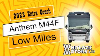 2022 Entegra Coach Anthem M44F Walkthrough – Low Miles Luxury Class A Motorhome Review