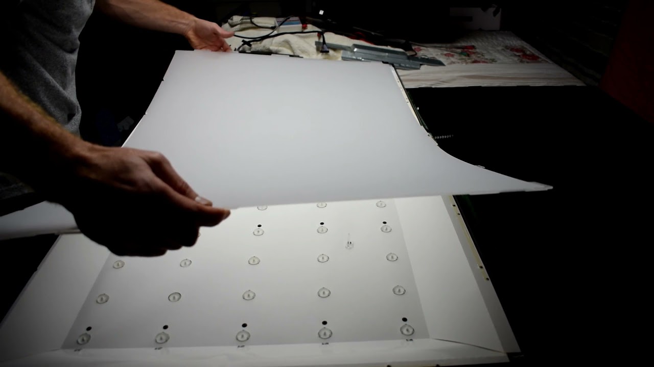 RCA black screen fix. TV Backlight Repair (RLDED5078AF) YouTube