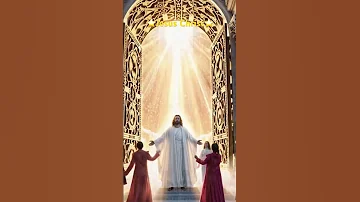 At The Gates Of Heaven Jesus Art Ai Jesus Prayer Viral Shorts Love Aiart Digitalart 4k 