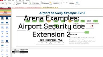 Arena Examples: Airport Security.doe - Extension 2