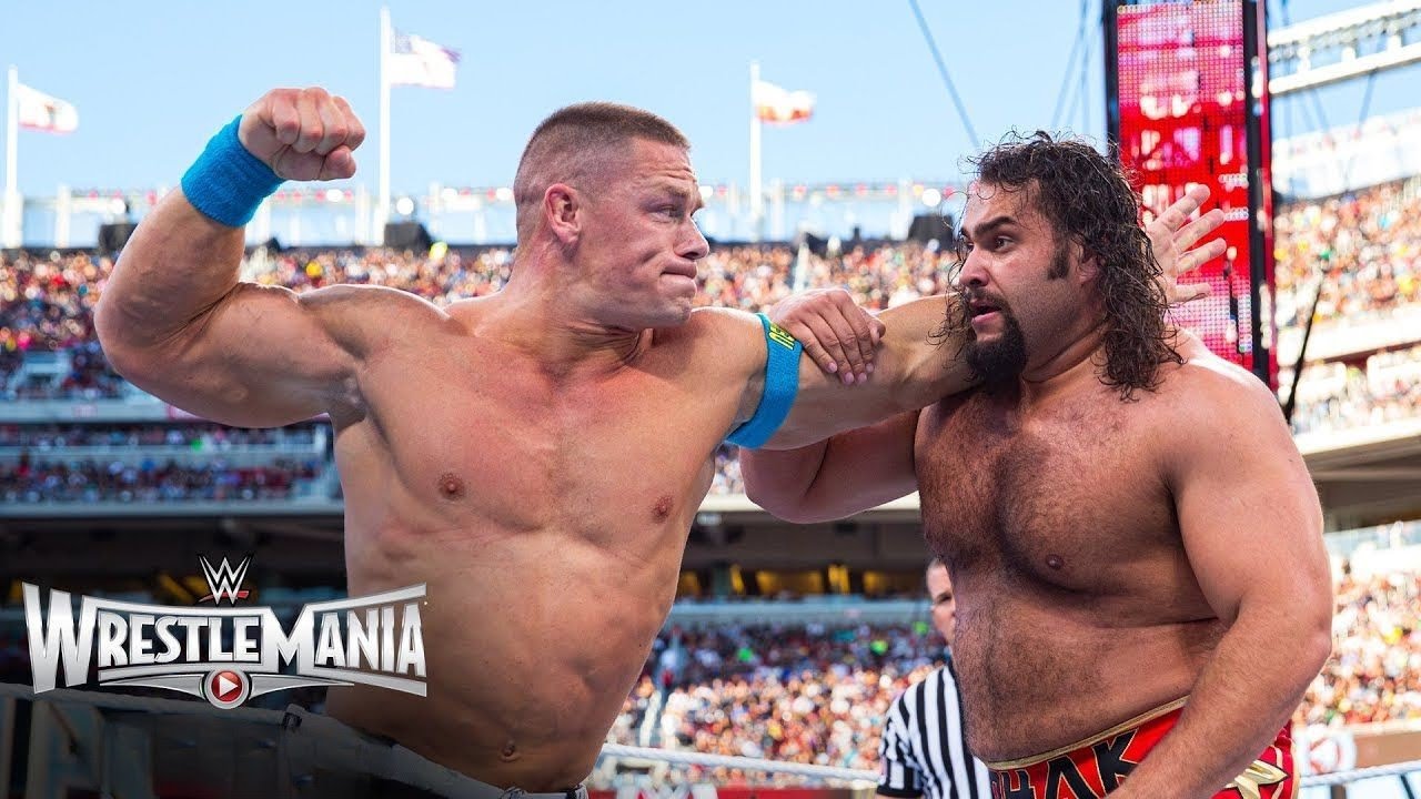 John cena vs rusev