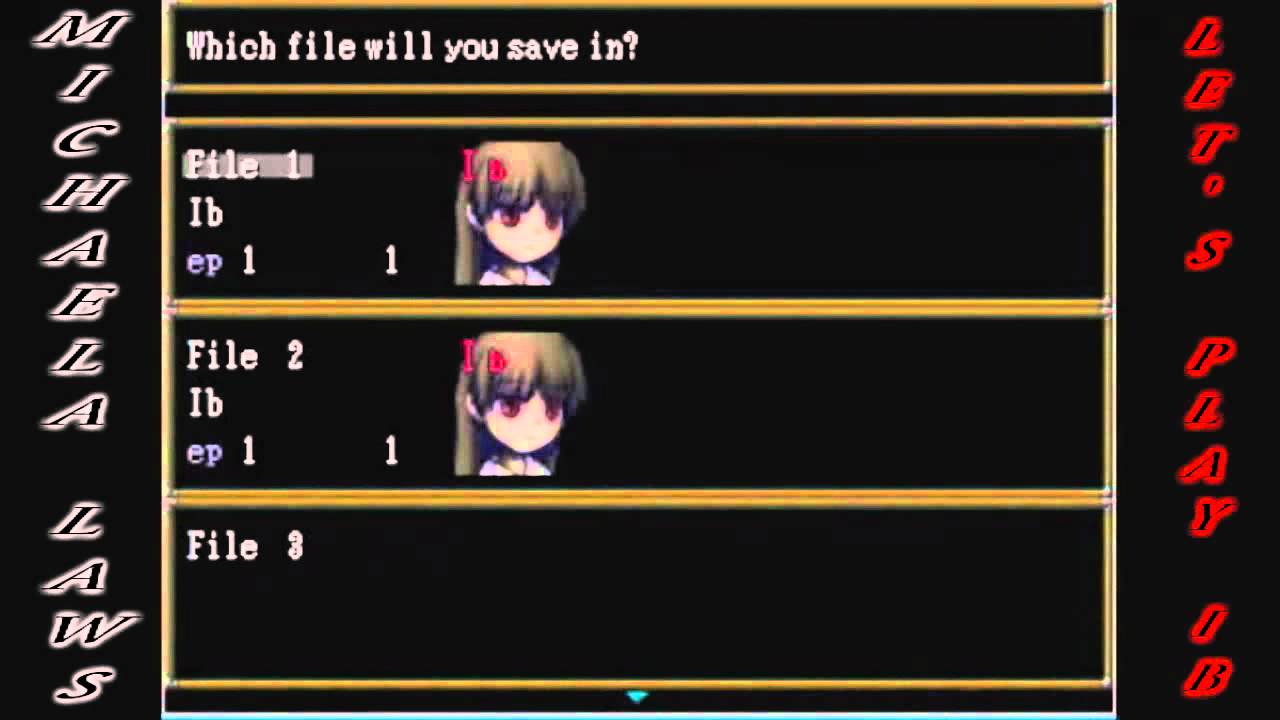 『Michaela』Let's Play! Ib the RPG - Part 1