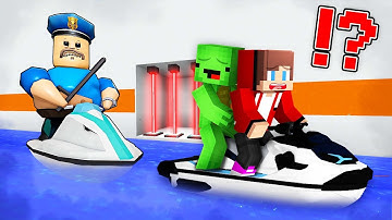 JJ and Mikey vs ROBLOX WATER BARRY