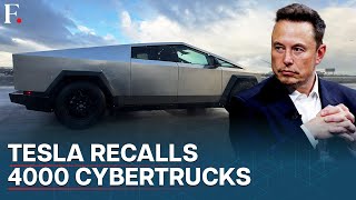 Elon Musk’s Tesla Recalls Cybertrucks Over Crash Concerns