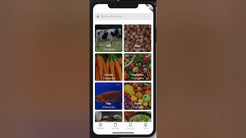Grocery App UI designed in Flutter