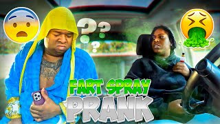 Fart Spray Prank On Teron Bihh Hilarious