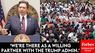 BREAKING NEWS: DeSantis Calls For Special Session To Help Enact Trump's New Hardline Border Laws