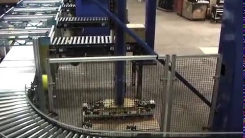 Multi-line Gantry Palletizer by Sage Automation
