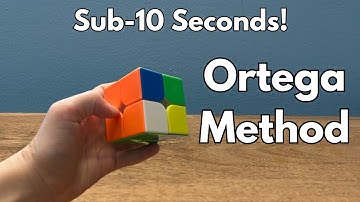 How to do Ortega Method on a 2x2 (Sub 10 Seconds)