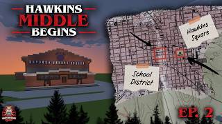How to Build Hawkins from Stranger Things in Minecraft! | Ep. 2: Middle School Gym