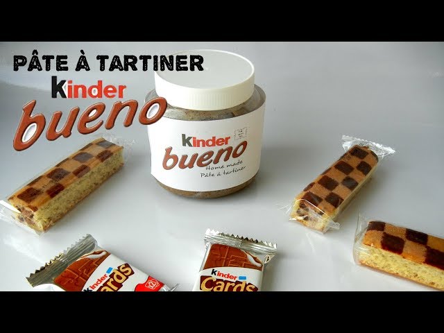 Pâte à tartiner aux Kinder Bueno - Recette par Le Pays des