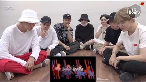 [request] BTS reaction to NINE.i Parallel Universe [fanmade]