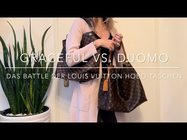 Louis Vuitton Graceful MM and Neverfull GM Comparison, Requested by  PinkIcePrincess87