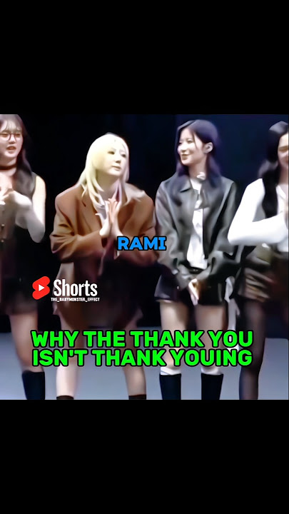 Download lagu Thank you isn't working #rami #babymonster #fypシ゚viral #shorts