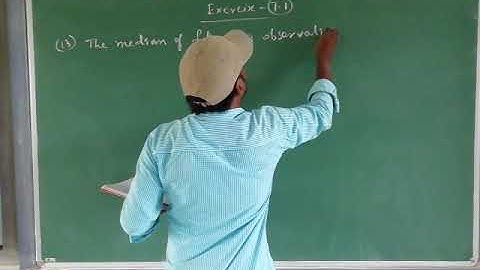 8th Maths, Chapter 7 :Frequency distribution tables and Graphs, Exercise 7.1 (part 4)