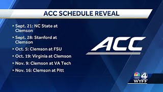Clemson announces 2024 football schedule