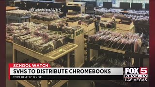 Spring Valley High School ready to hand out chromebooks