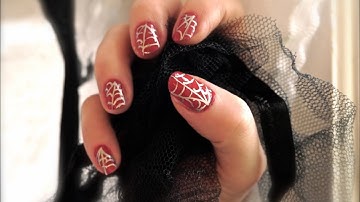 Simple Cobweb Nails