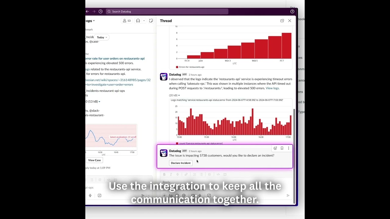 Addressing issues and fixing incidents faster  