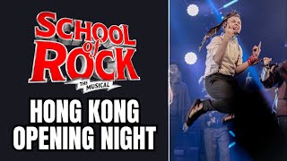 Opening Night in Hong Kong - School of Rock the Musical World Tour - Lyric Theatre - 25th May 2024