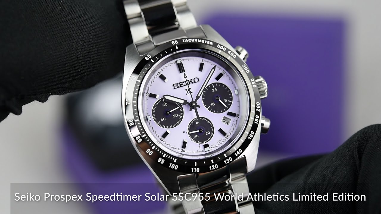 Seiko Prospex Speedtimer SSC937 SSC937P1 European Limited Edition