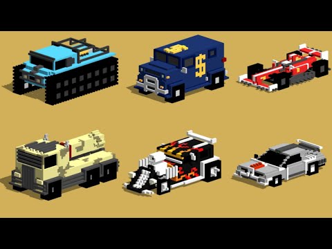 Smashy Road: Wanted 2 All Legendary Cars Unlocked and Max Level Upgrade