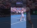 Underarm serve on MATCH POINT! 😳
