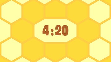 4 Minute 20 Second Timer (Basic Yellow)