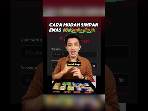 Step Mudah Nak Simpan Emas Di Akaun GAP Public Gold